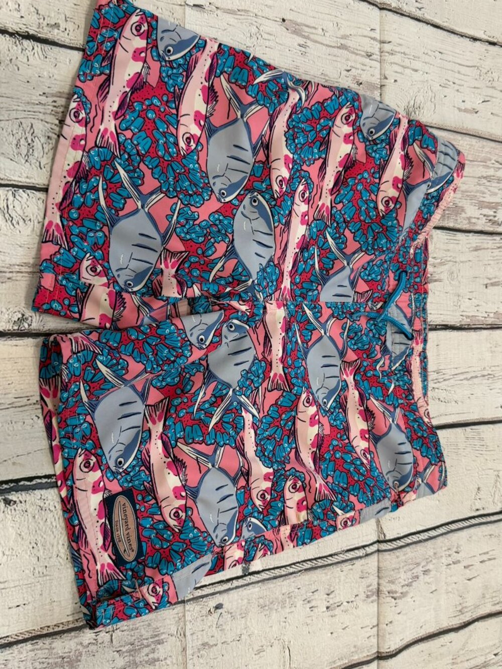 Vineyard Vines Boy Swim Shorts size Small (8-10) (read condition)